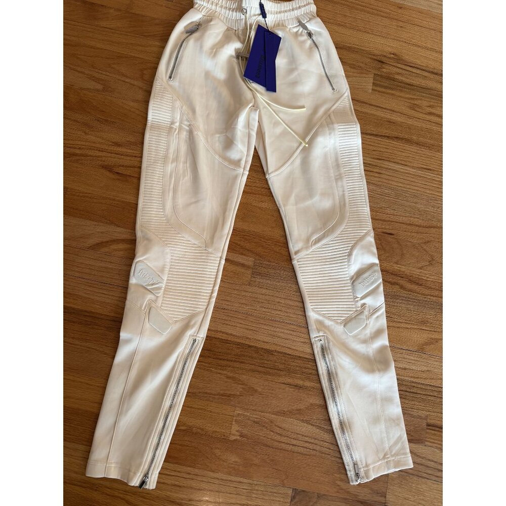 Guapi Men's Cream Track Pants Size 28 NWT Limited Edition [jb]